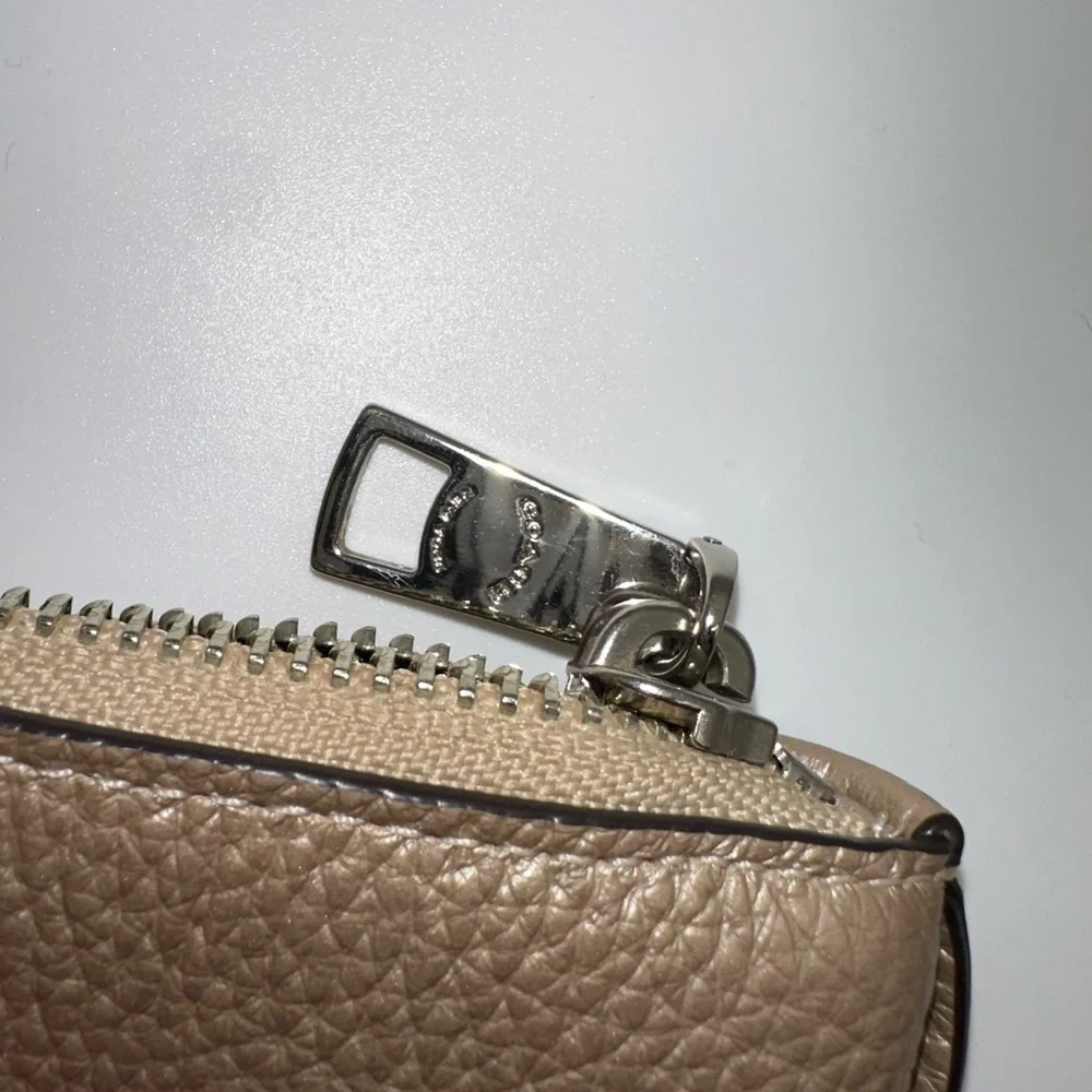 Coach Ava Tote Metallic Rose Pebbled Leather